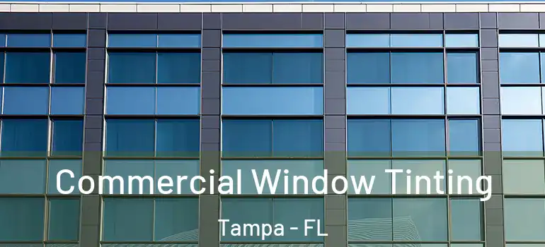  Commercial Window Tinting Tampa - FL
