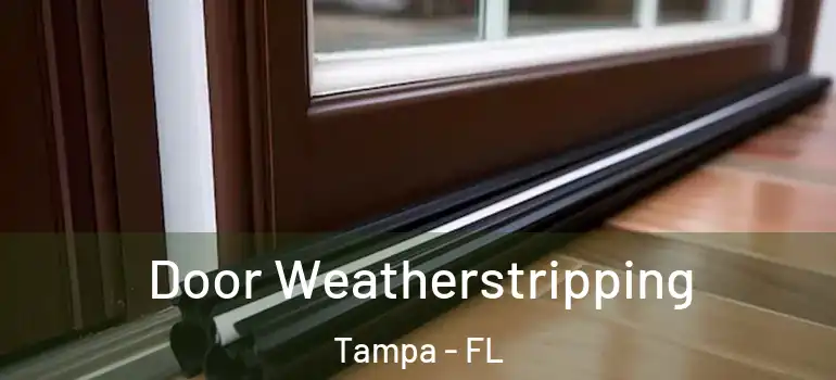  Door Weatherstripping Tampa - FL