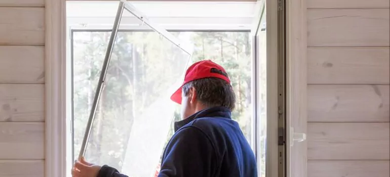 Expandable Window Screen Installation in Tampa, FL
