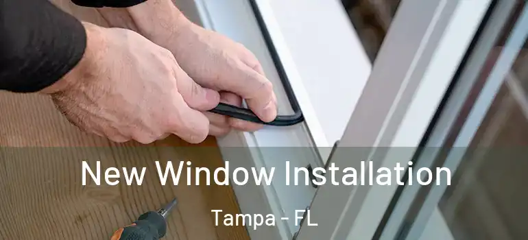  New Window Installation Tampa - FL
