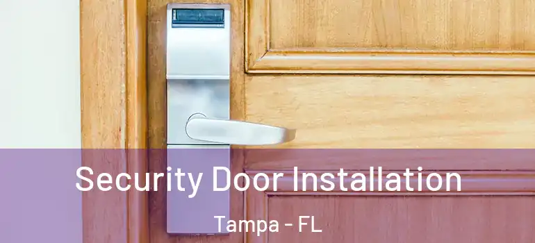  Security Door Installation Tampa - FL