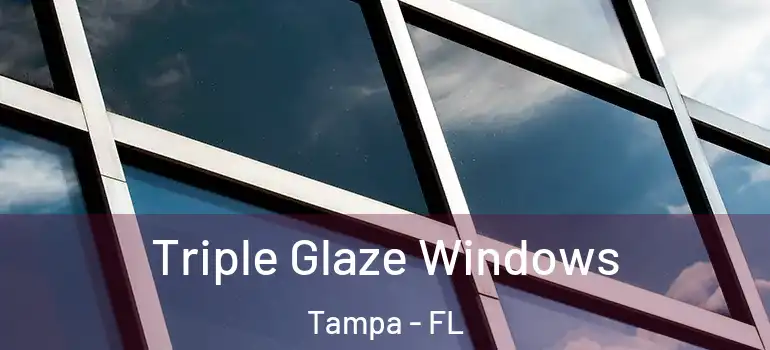  Triple Glaze Windows Tampa - FL