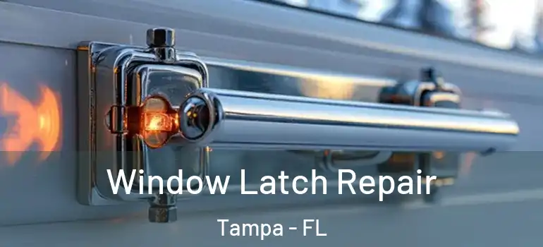  Window Latch Repair Tampa - FL